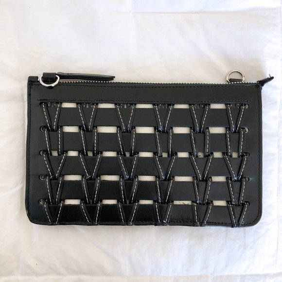 NWOT Zara Crossbody Wallet Bag Black - Picture 4 of 10